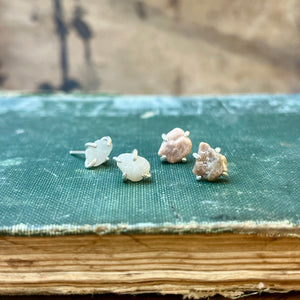 Pebble Stud Earrings