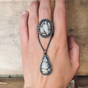 Snakeskin Jasper Necklace