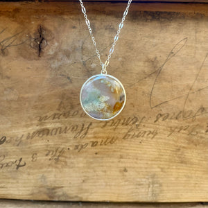 Moss Agate Necklace