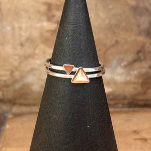 Triangle Stacker Ring