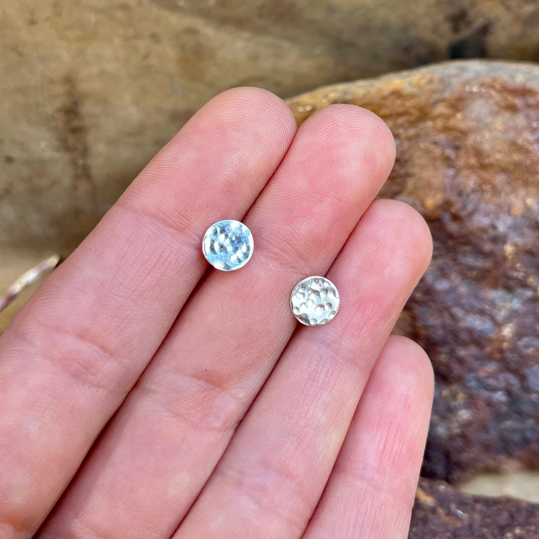 Full moon 2025 stud earrings