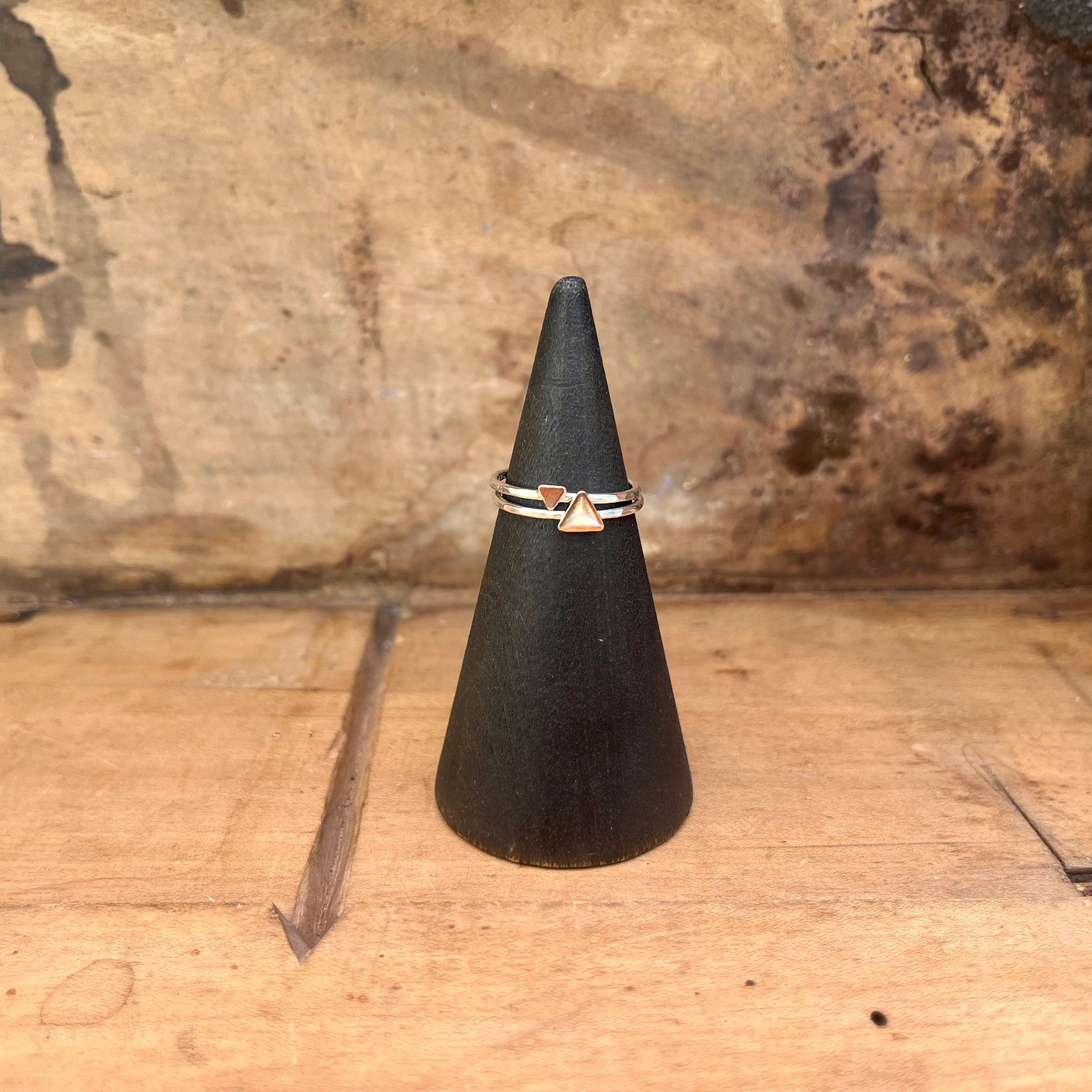 Triangle Stacker Ring